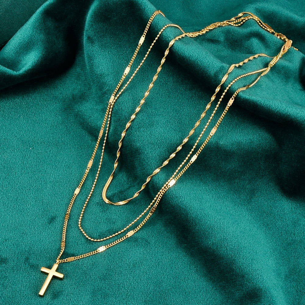 Millie's Cross Necklace Set