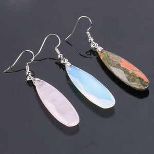 Laura's Natural Stone Earrings