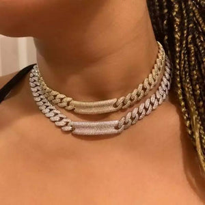 Kaia's Bling Link Necklace