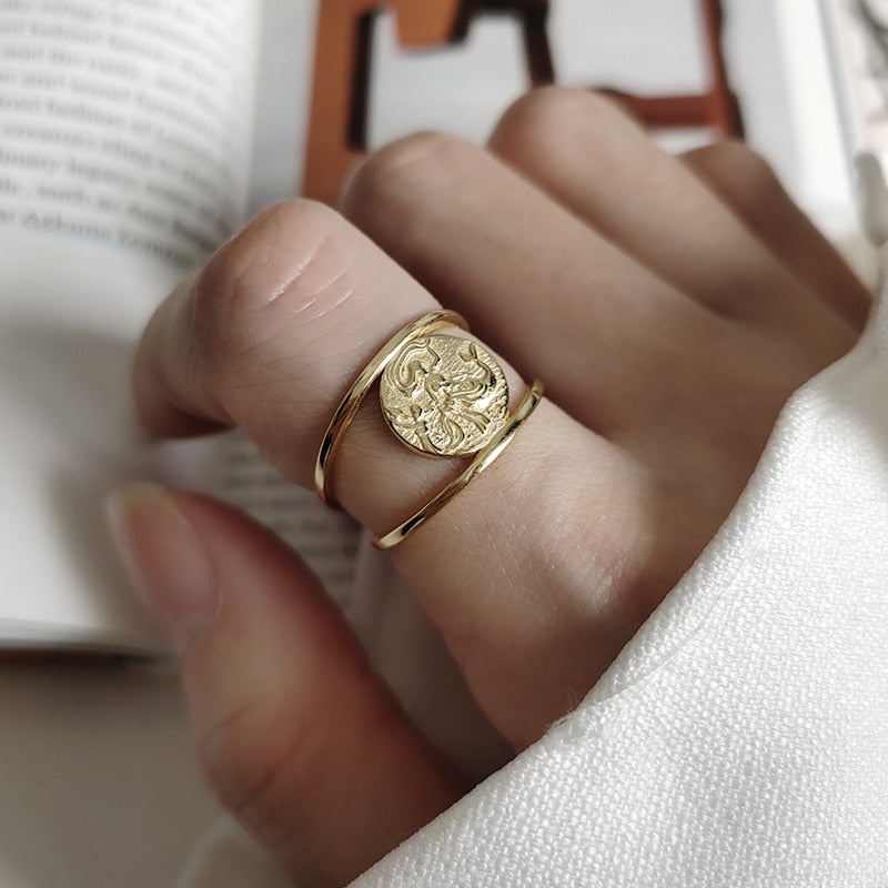 Khloe's Sterling Silver Coin Ring