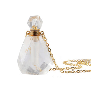 Olivia's Quartz Perfume Bottle Necklace
