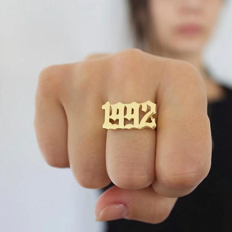 Personalized Year Ring