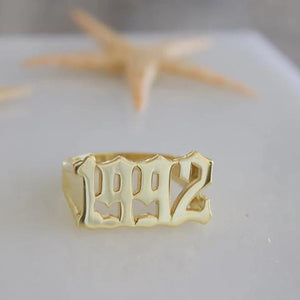 Personalized Year Ring
