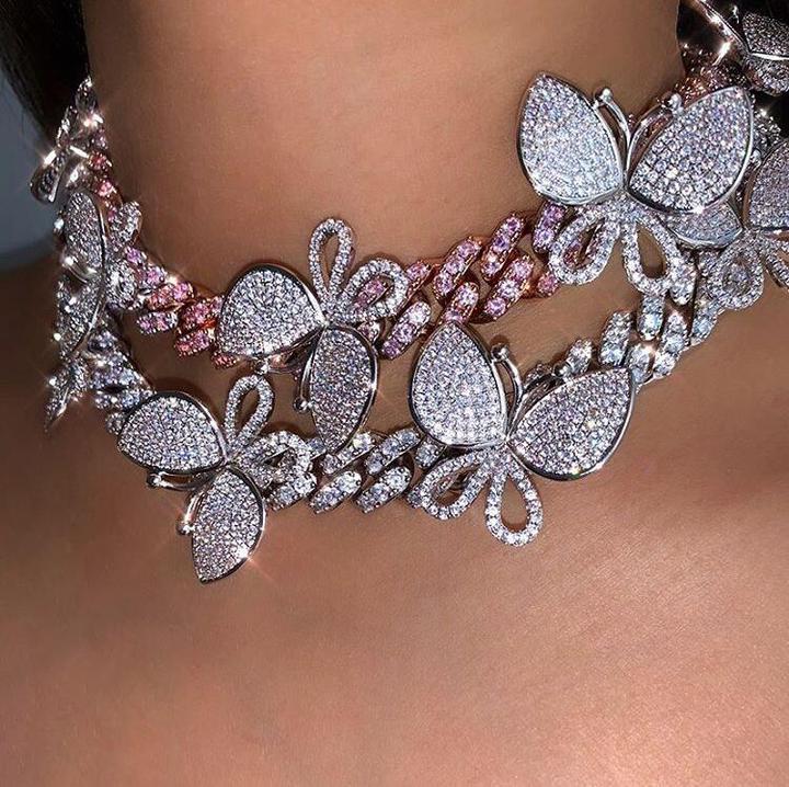 Sally's Butterflies Necklace