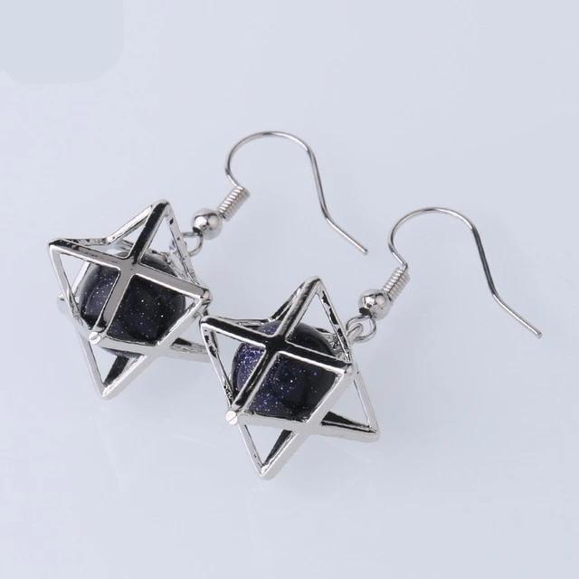 Tamara's Hexagram Earrings