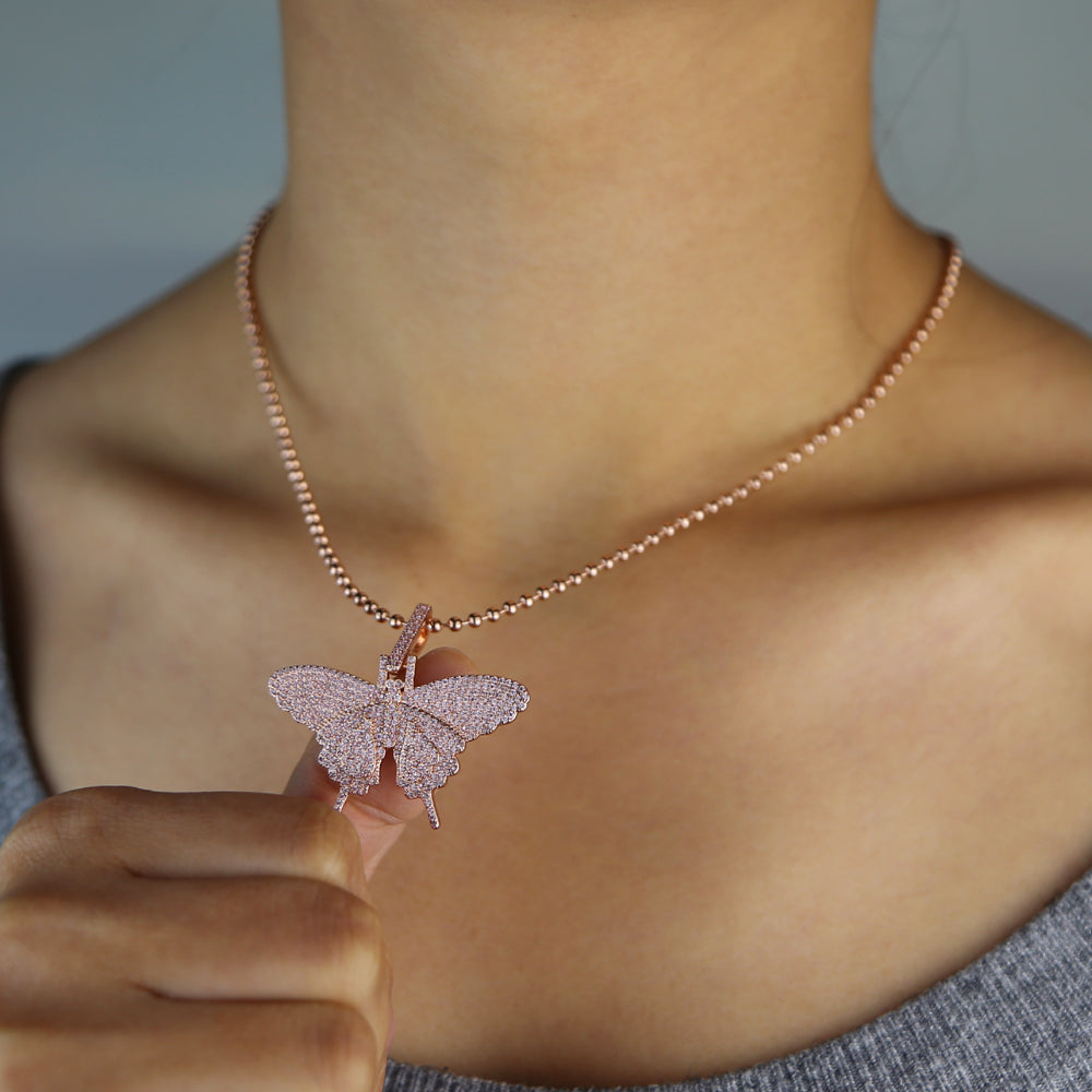 Athenea's Butterfly Necklace
