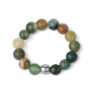 Lena's Natural Stone Beads Ring