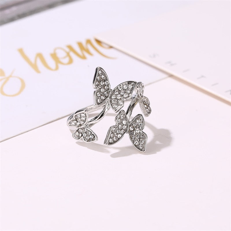 Grace's Small Butterfly Ring