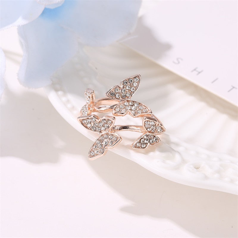 Grace's Small Butterfly Ring