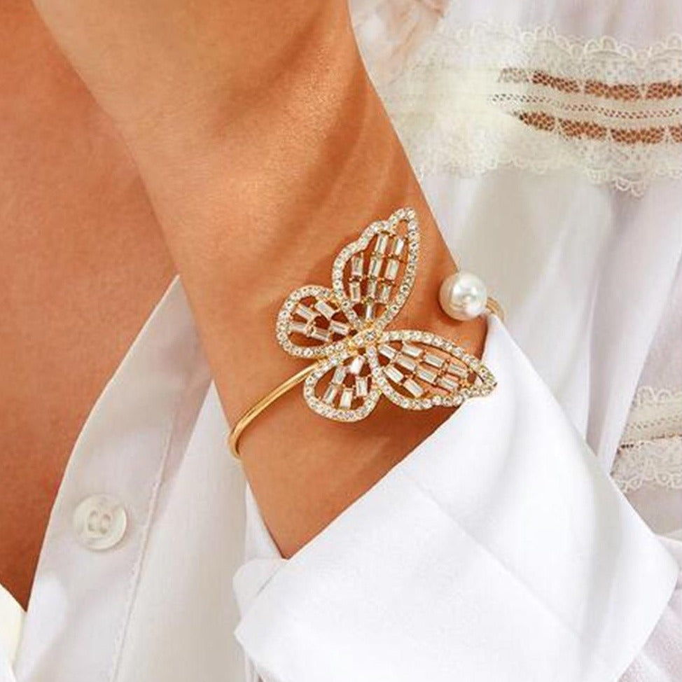 Virginia's Delicate Butterfly Bracelet
