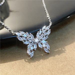 Scarlett's Shiny Butterfly Necklace