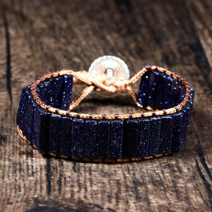 Madison's Leather Rope Chakra Bracelet
