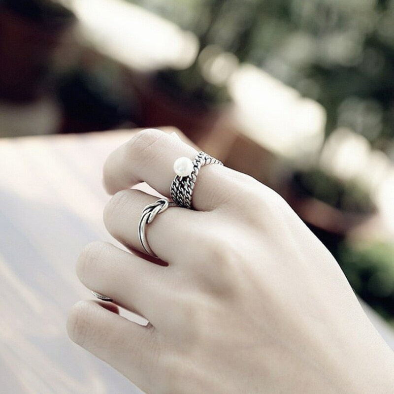 Keilani's Pearl Silver Ring