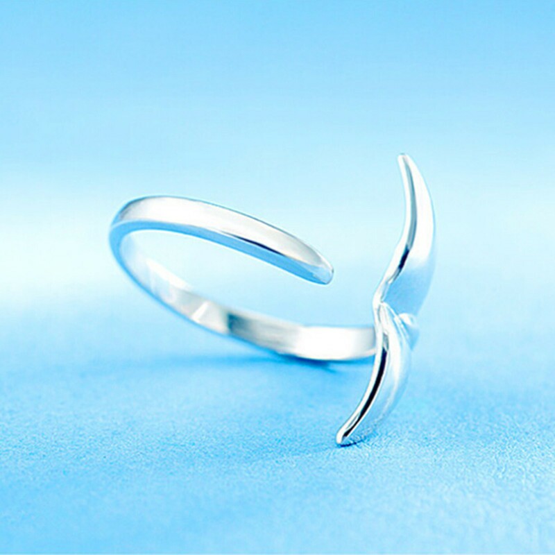 Aliya's Tail Silver Ring