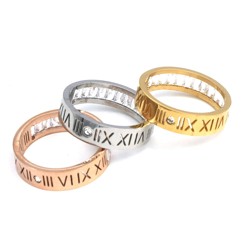 Delia's Roman Numerals Ring