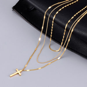 Millie's Cross Necklace Set