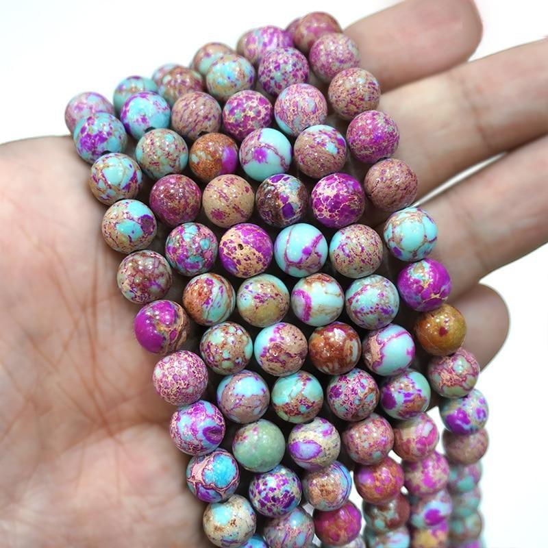 Siena's Imperial Jasper Beads