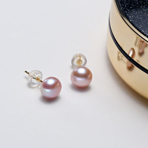 Alana's Sterling Silver Pearl Earrings