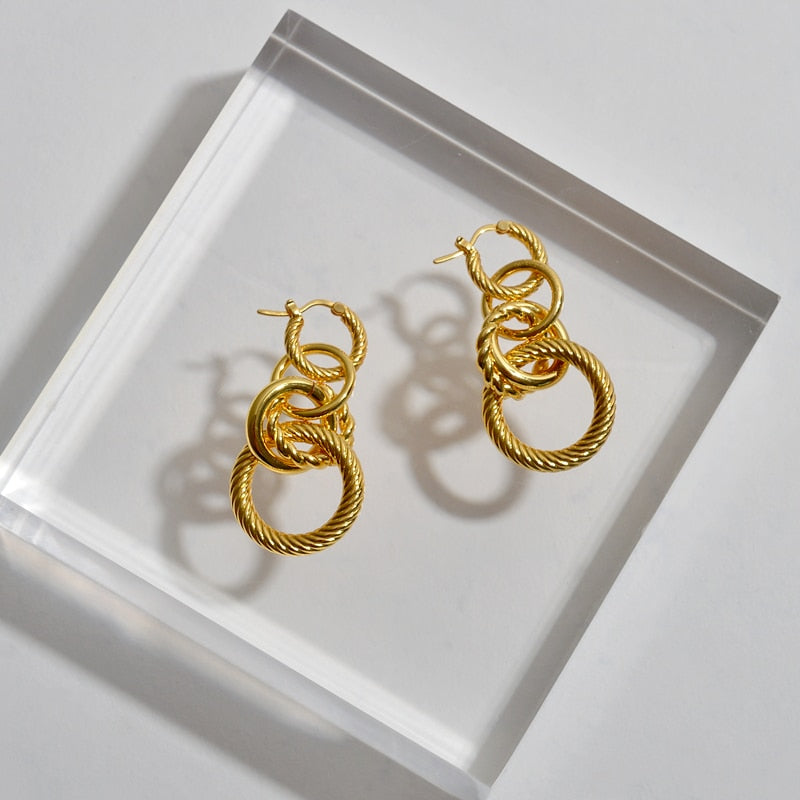 Ortencia's Circle Earrings