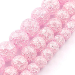 Sadie's Cracked Crystal Beads