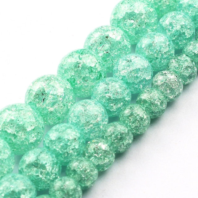 Sadie's Cracked Crystal Beads