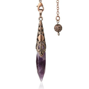 Debbie's Healing Crystal Pendulum Pendant