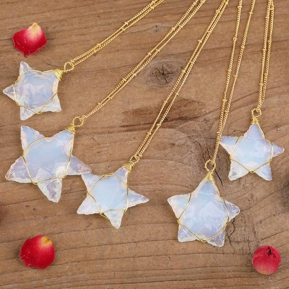Nicola's Stars Moon Necklace