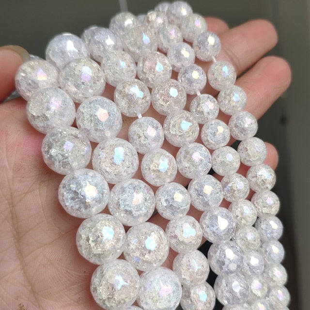 Sadie's Cracked Crystal Beads