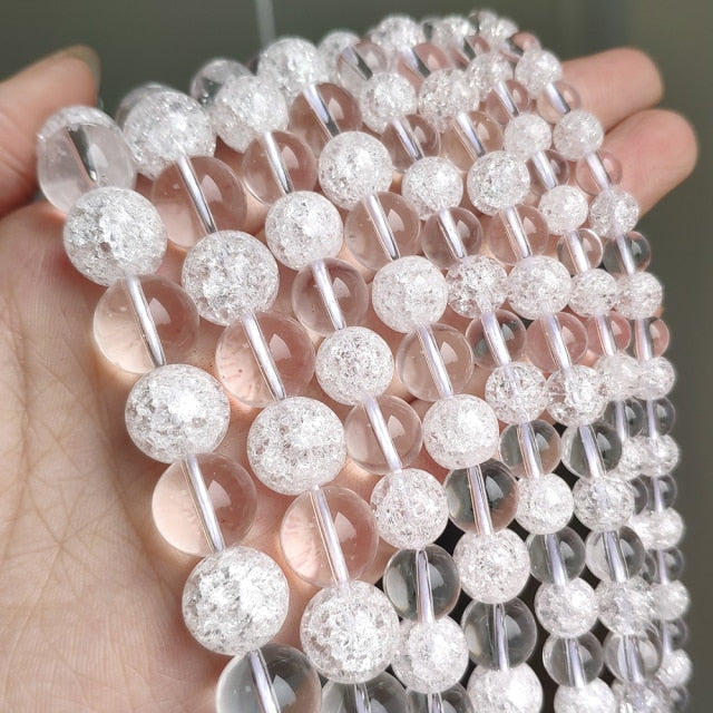 Sadie's Cracked Crystal Beads