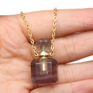 Abigail's Square Perfume Bottle Necklace
