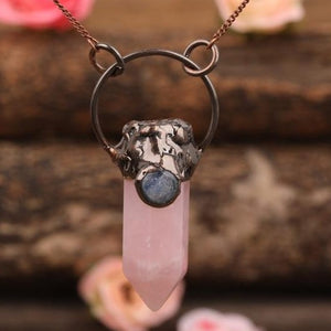 Anabelle's Druzy Agate Necklace