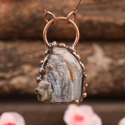 Anabelle's Druzy Agate Necklace