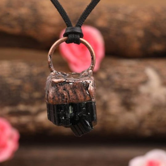Rocio's Druzy Geode Beads Necklace