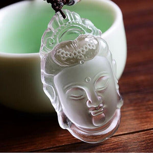 Talia's Crystal Buddha Pendant