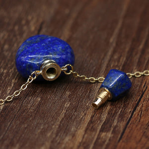 Luna's Heart Perfume Bottle Necklace