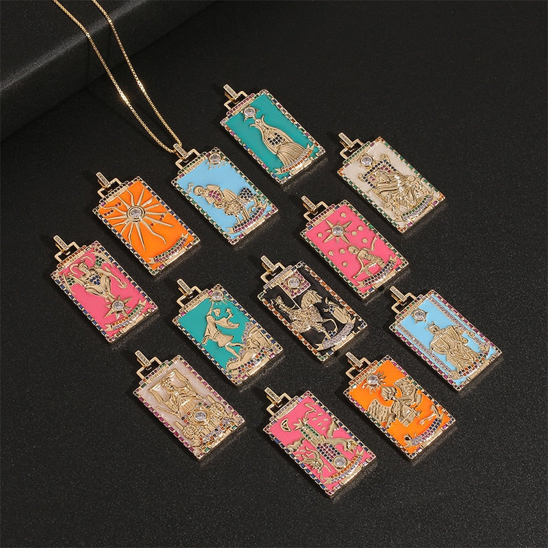 Alaia's Tarot Cards Necklace